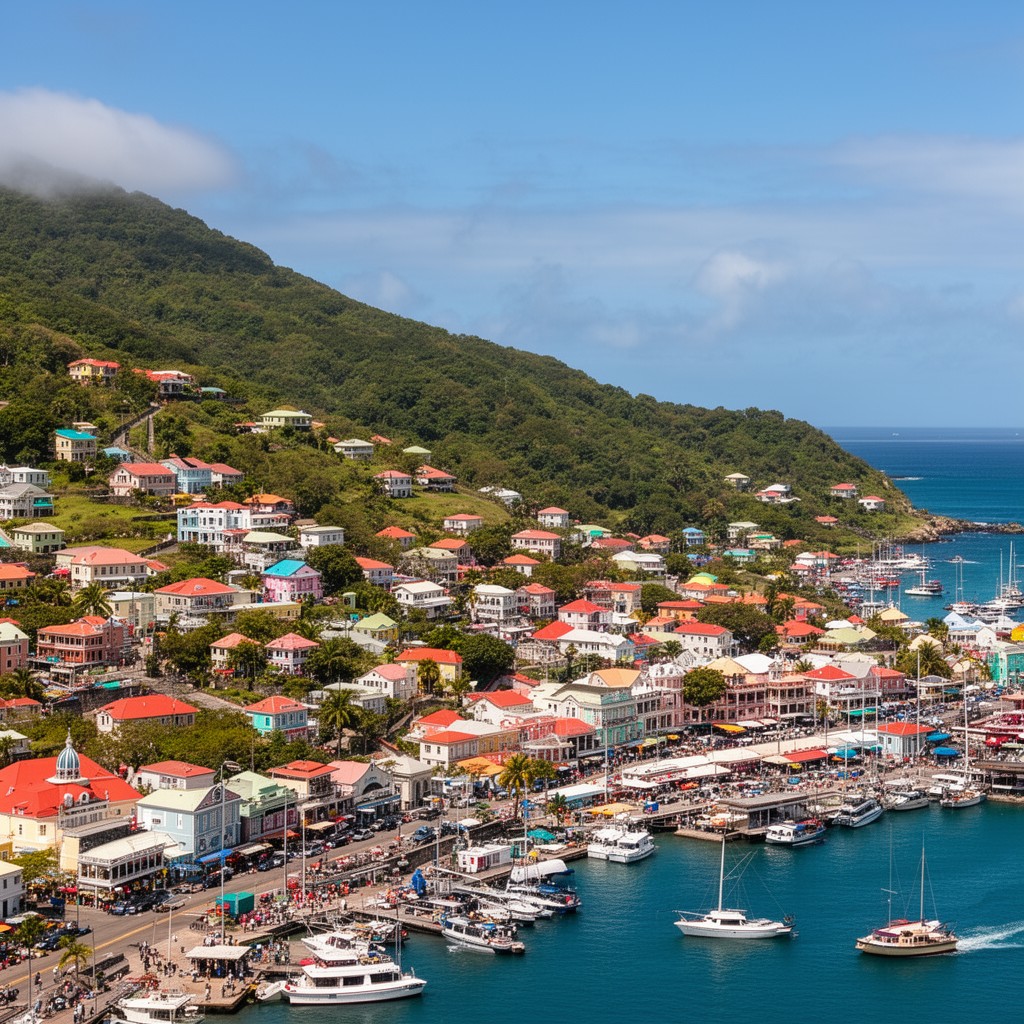 AI-generated illustration of Charlotte Amalie