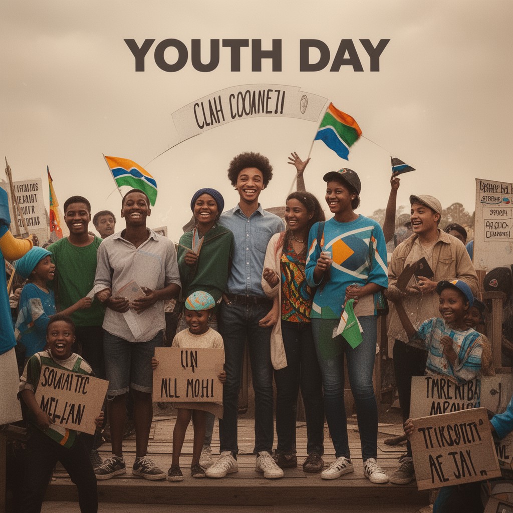 AI-generated illustration of Youth Day