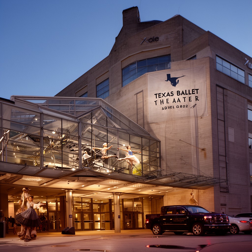 AI-generated illustration of Texas Ballet Theater (performance venue)
