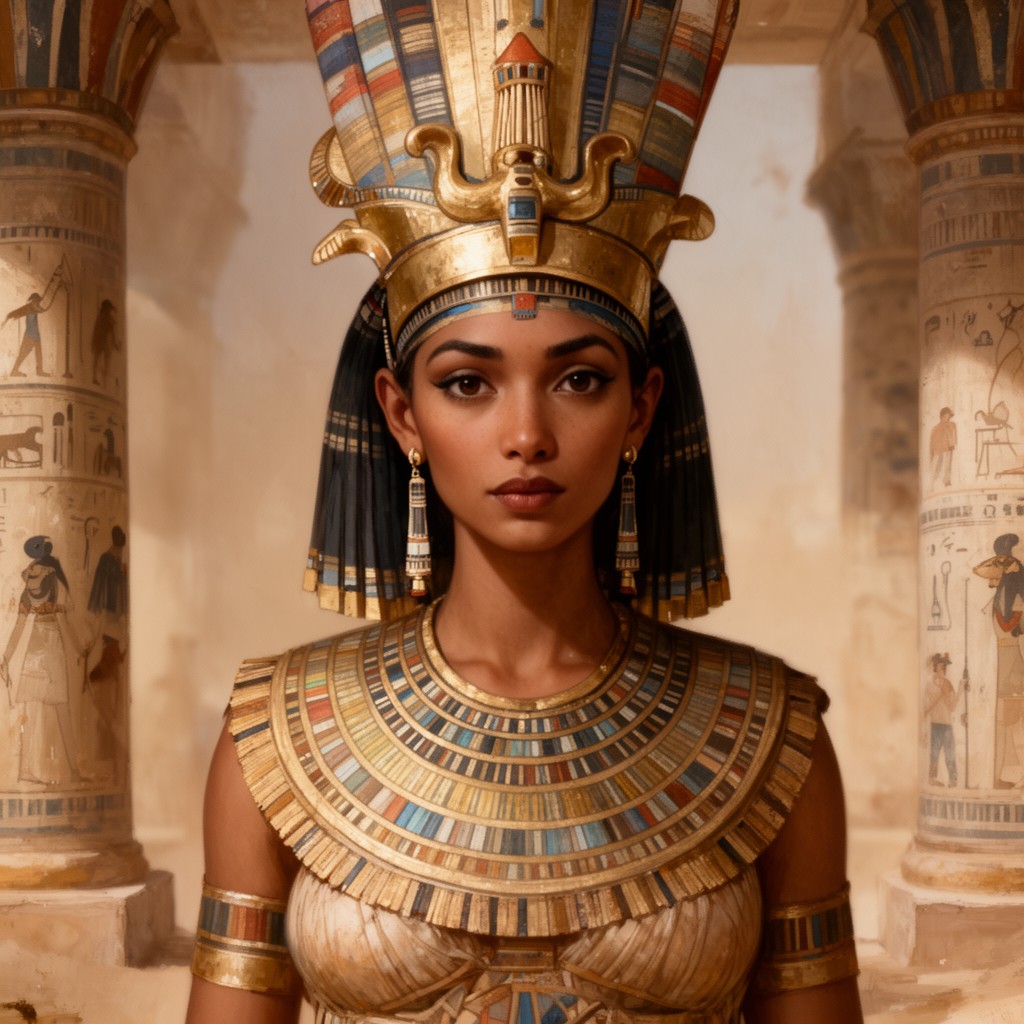 AI-generated illustration of Neith