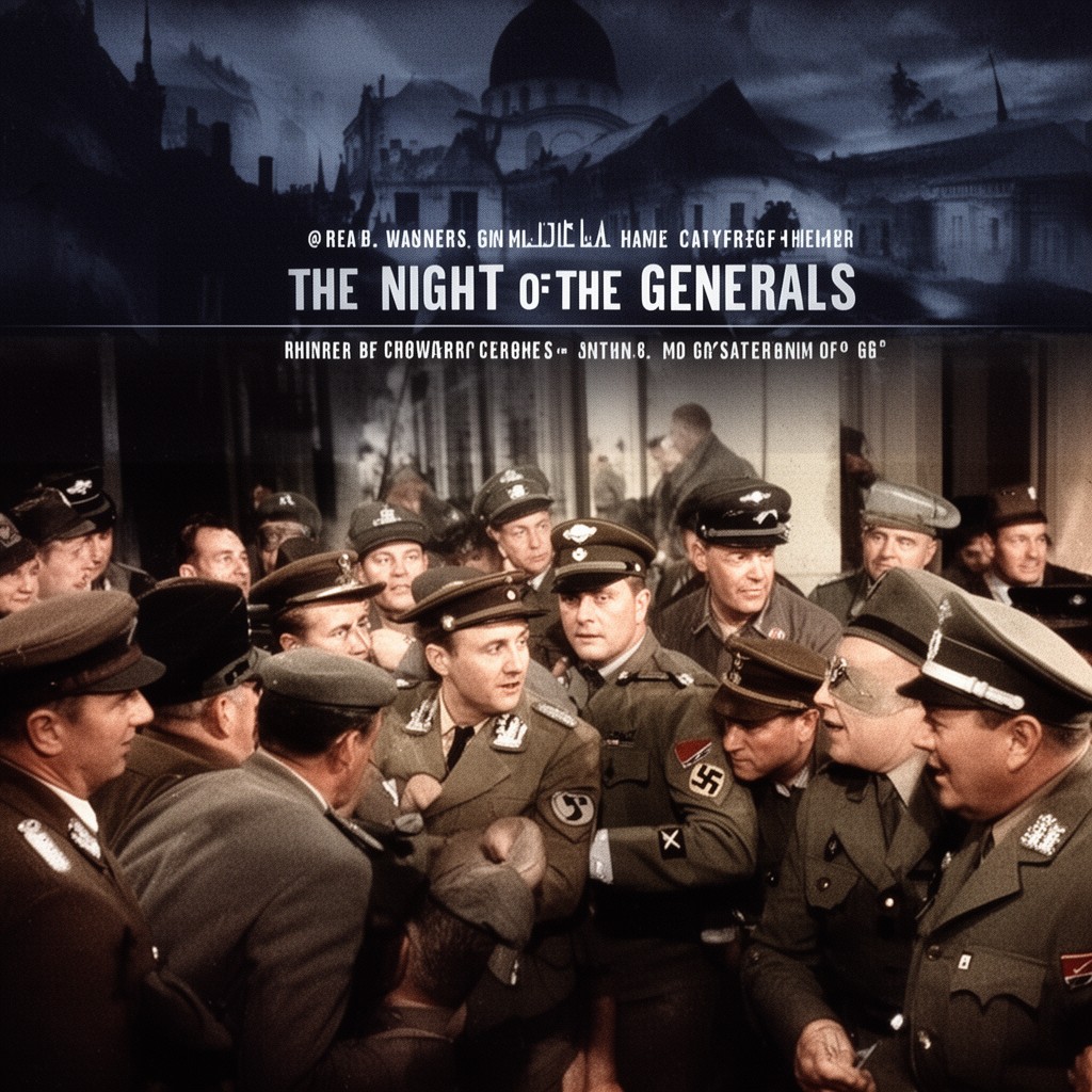 AI-generated illustration of The Night of the Generals