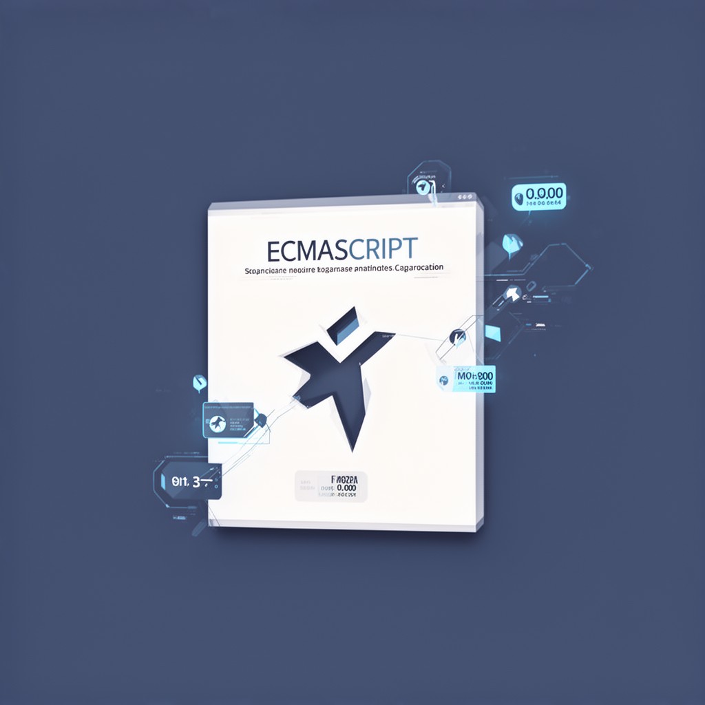 AI-generated illustration of ECMAScript