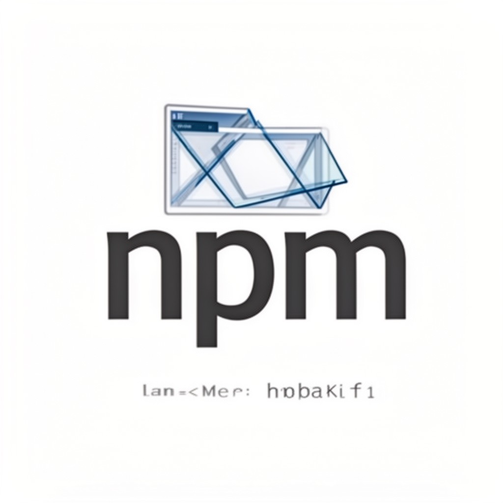 AI-generated illustration of npm