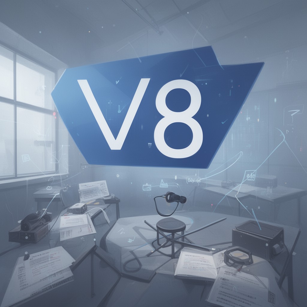 AI-generated illustration of V8