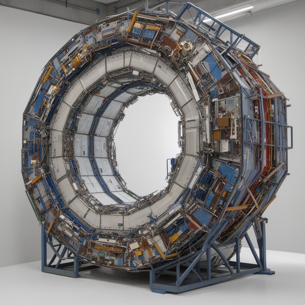 AI-generated illustration of A Toroidal LHC ApparatuS