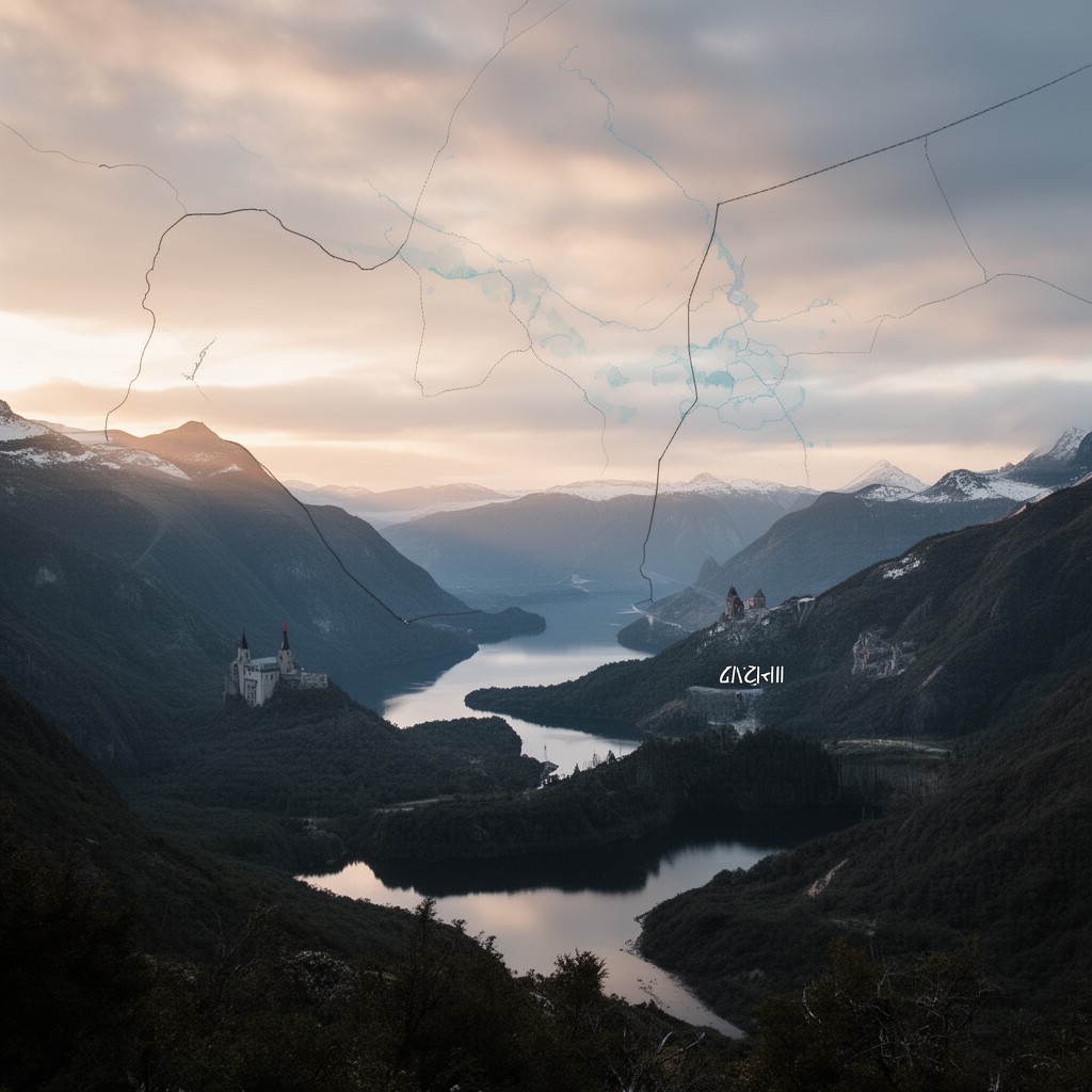 AI-generated illustration of Tierra del Fuego region