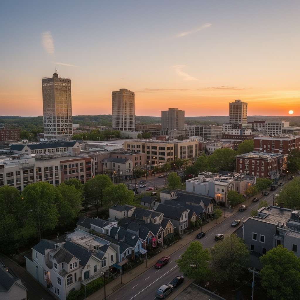 AI-generated illustration of High Point, North Carolina