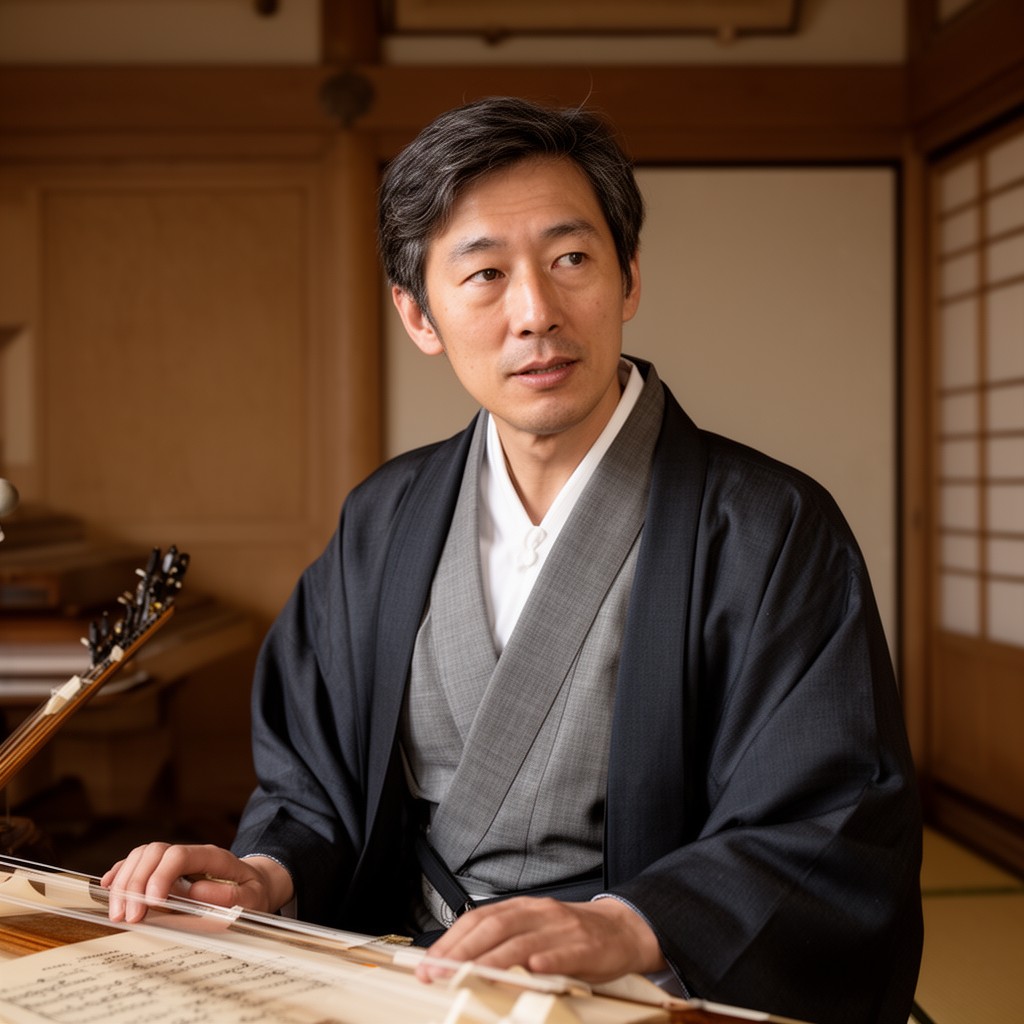 AI-generated illustration of Hiromori Hayashi