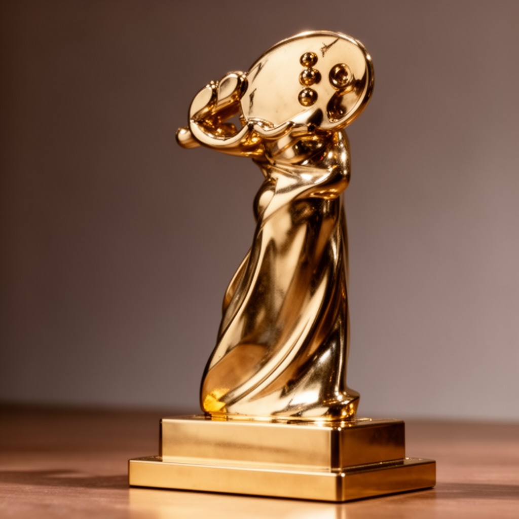 AI-generated illustration of Jean Hersholt Humanitarian Award