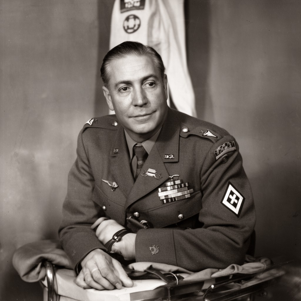 AI-generated illustration of William Slim