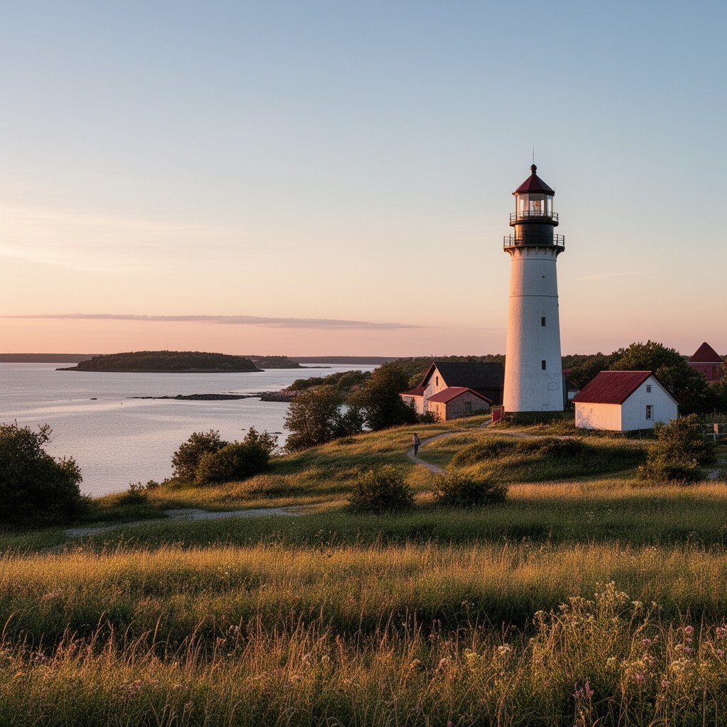 AI-generated illustration of Hiiumaa