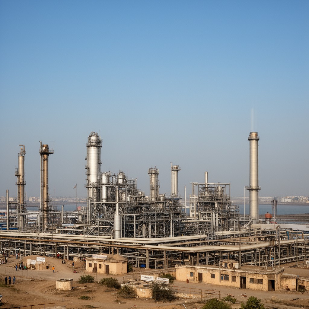 AI-generated illustration of Jamnagar