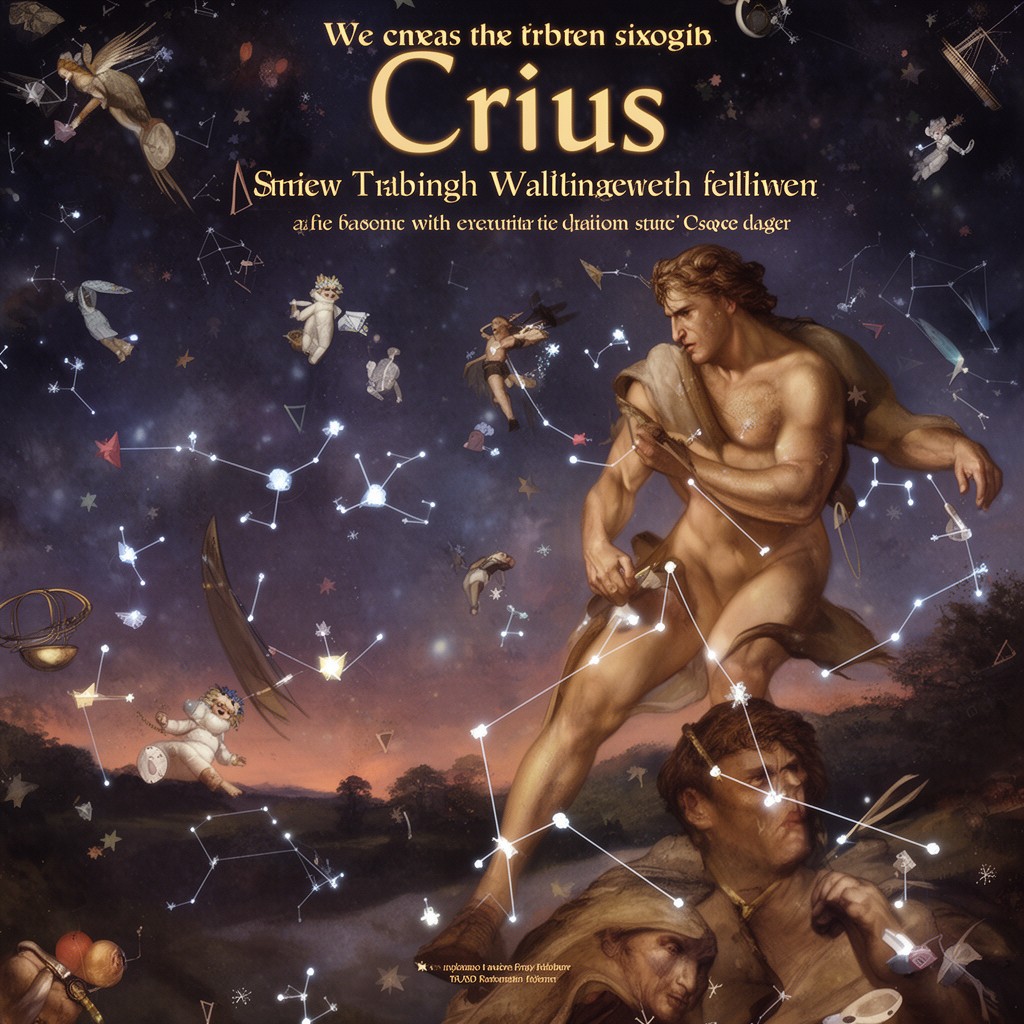 AI-generated illustration of Crius