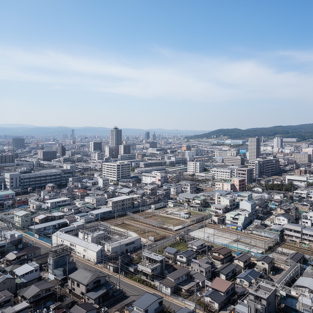 AI-generated illustration of Higashiōsaka