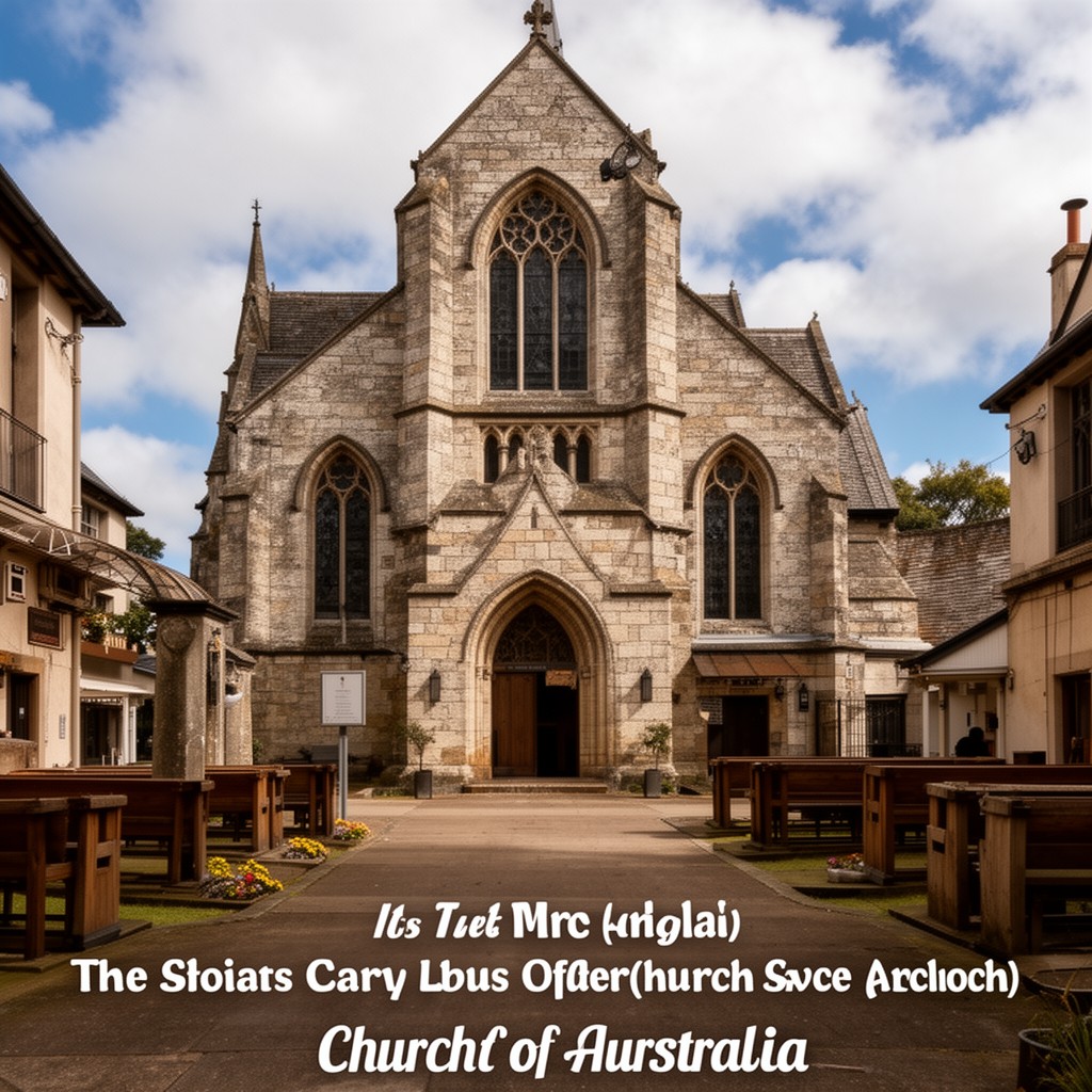 AI-generated illustration of Anglican Church of Australia