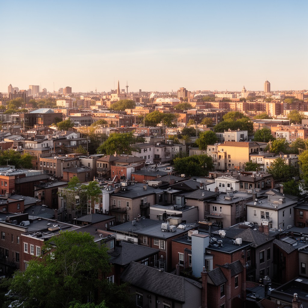 AI-generated illustration of East York
