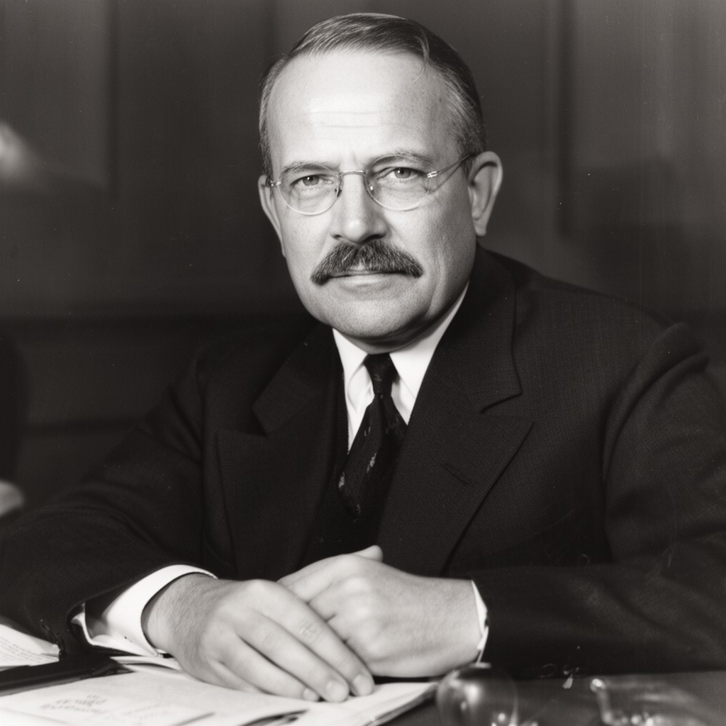 AI-generated illustration of Walter Nelles