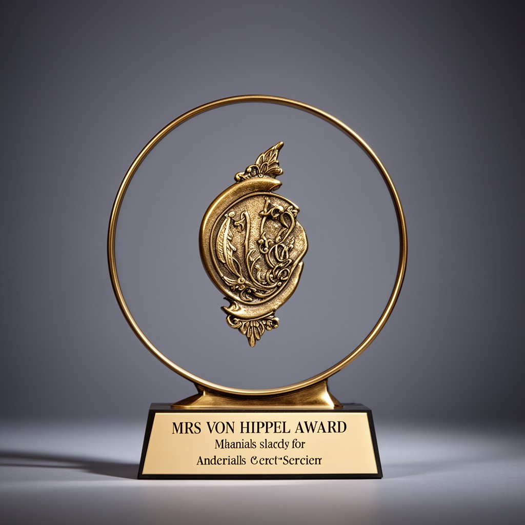 AI-generated illustration of MRS Von Hippel Award
