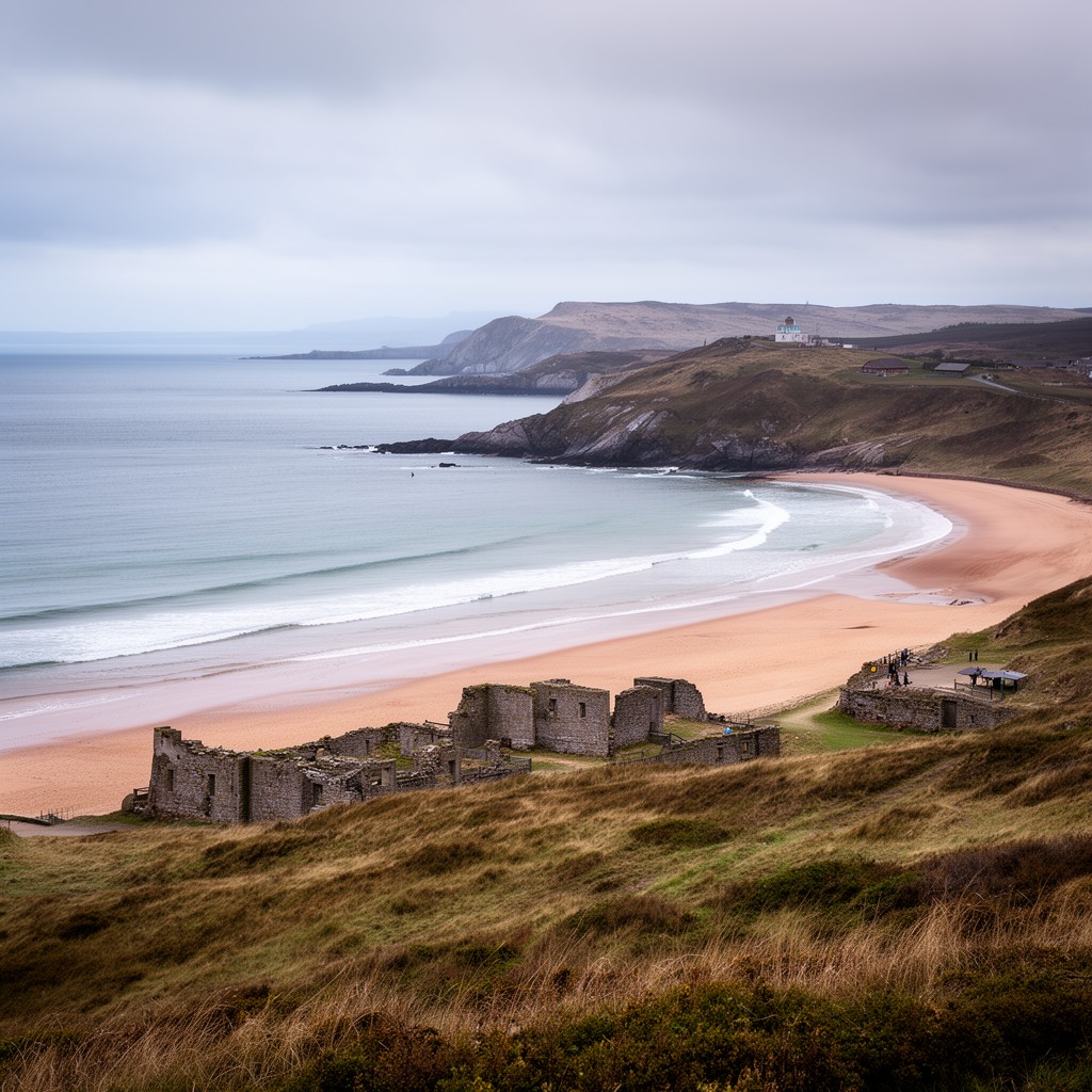 AI-generated illustration of Lunan Bay