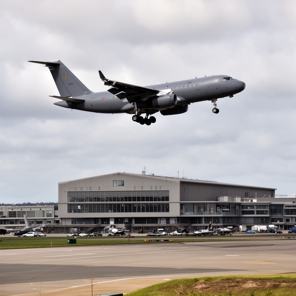 AI-generated illustration of RAF Brize Norton
