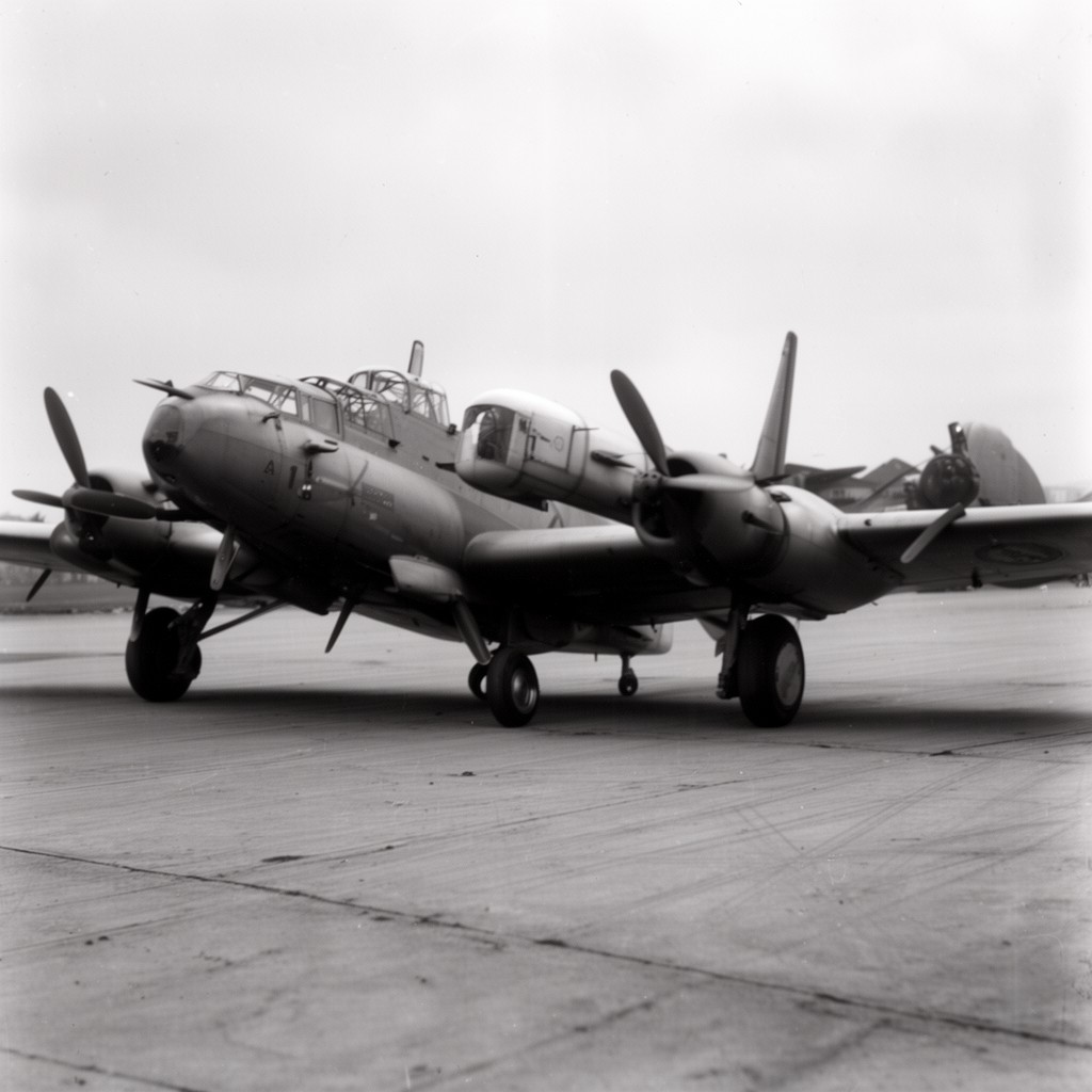 AI-generated illustration of Savoia-Marchetti SM.81 Pipistrello