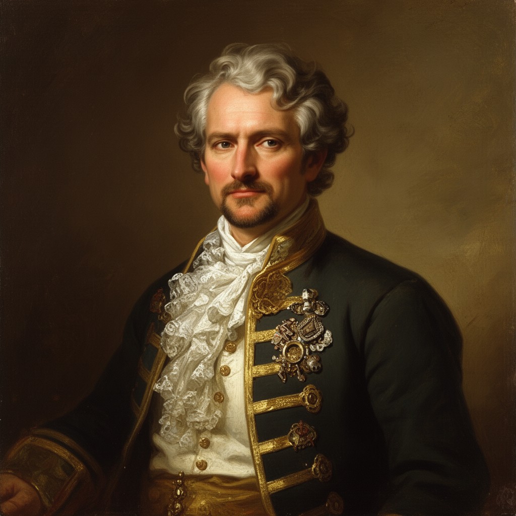 AI-generated illustration of Juan Manuel de Ayala