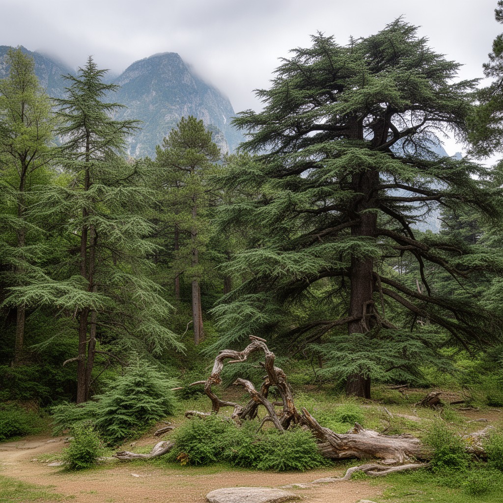 AI-generated illustration of Cedrus