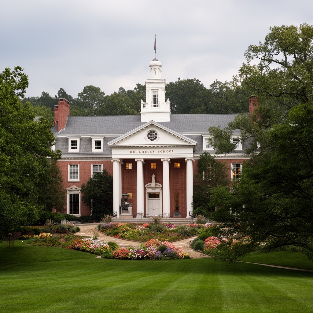 AI-generated illustration of Hotchkiss School