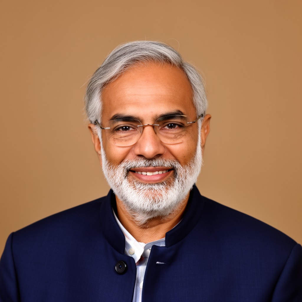 AI-generated illustration of Prime Minister of India
