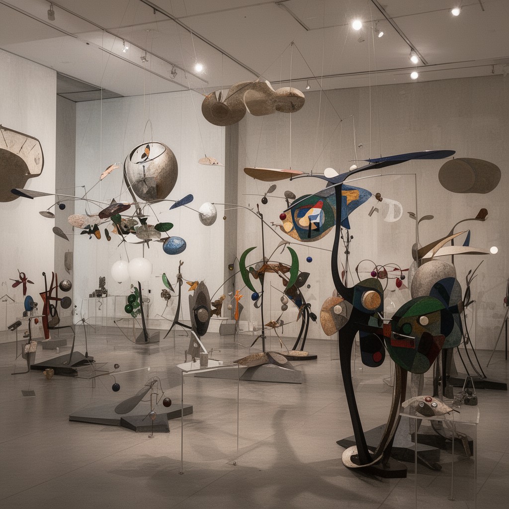 AI-generated illustration of Alexander Calder