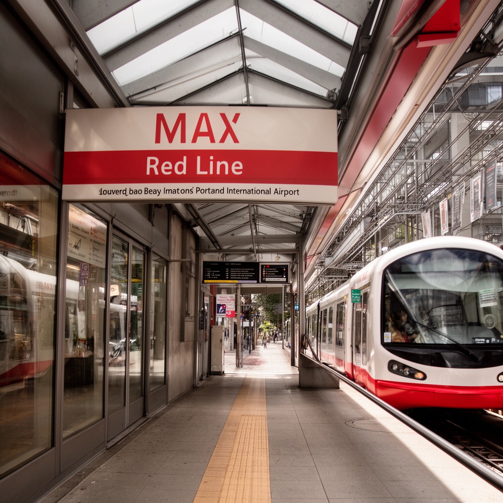 AI-generated illustration of MAX Red Line