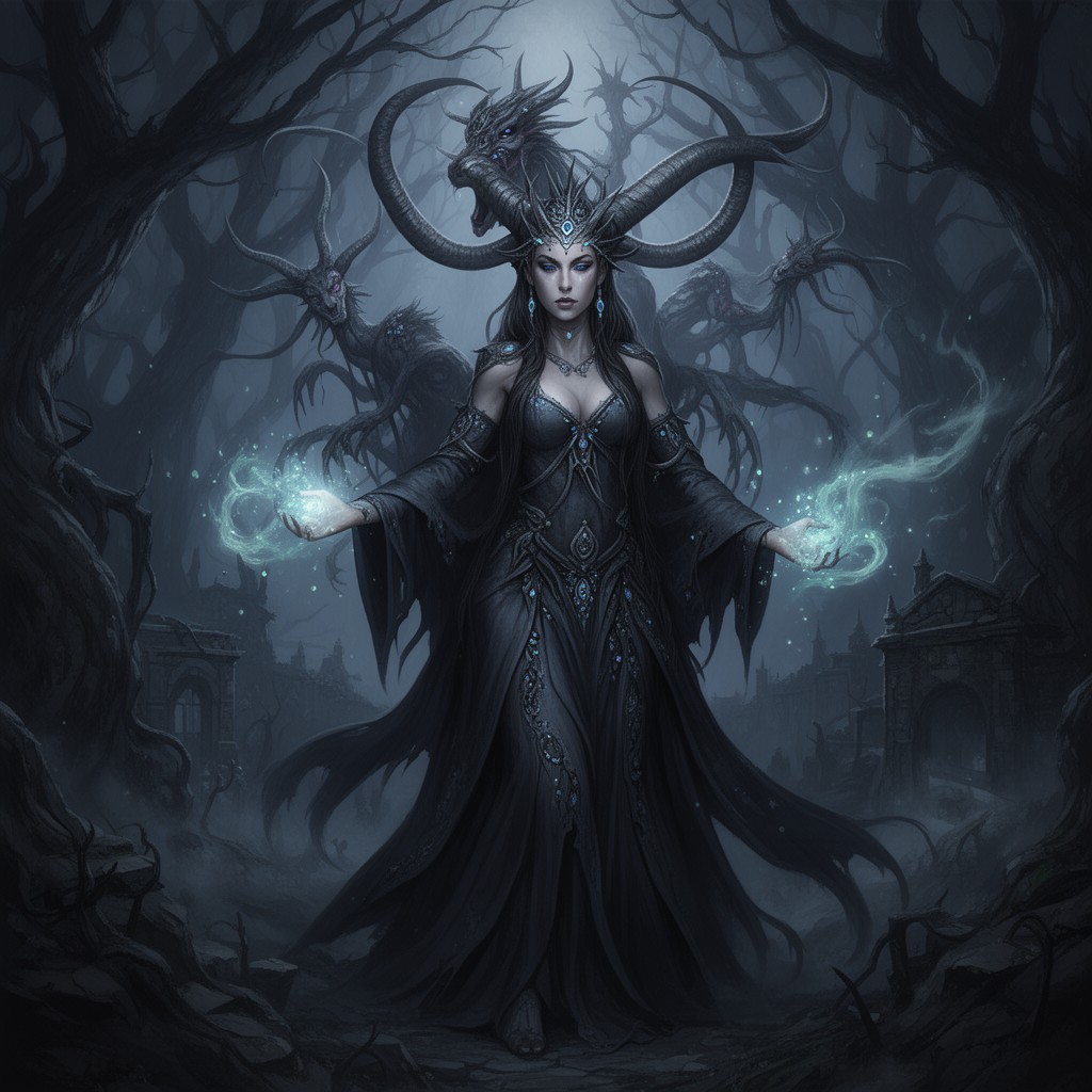 AI-generated illustration of Hecate