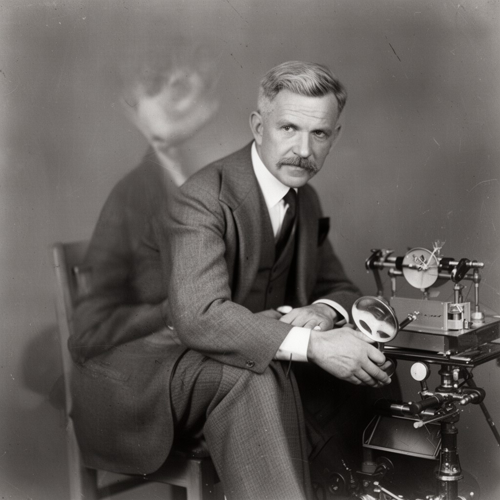 AI-generated illustration of Henry Churchill DeMille