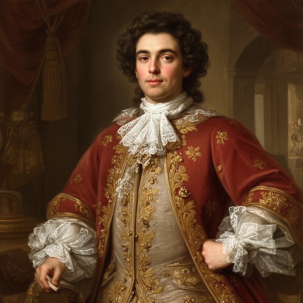 AI-generated illustration of Louis Dieudonné