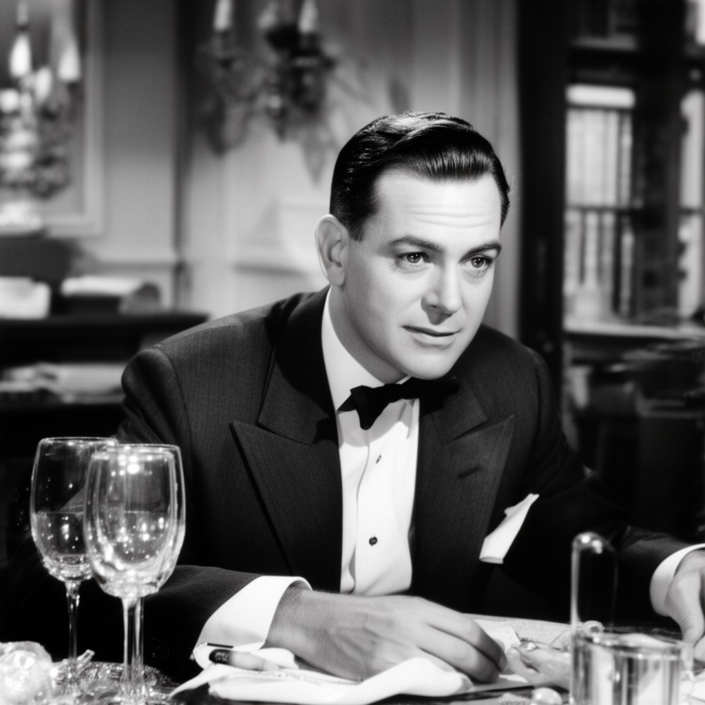 AI-generated illustration of George Sanders