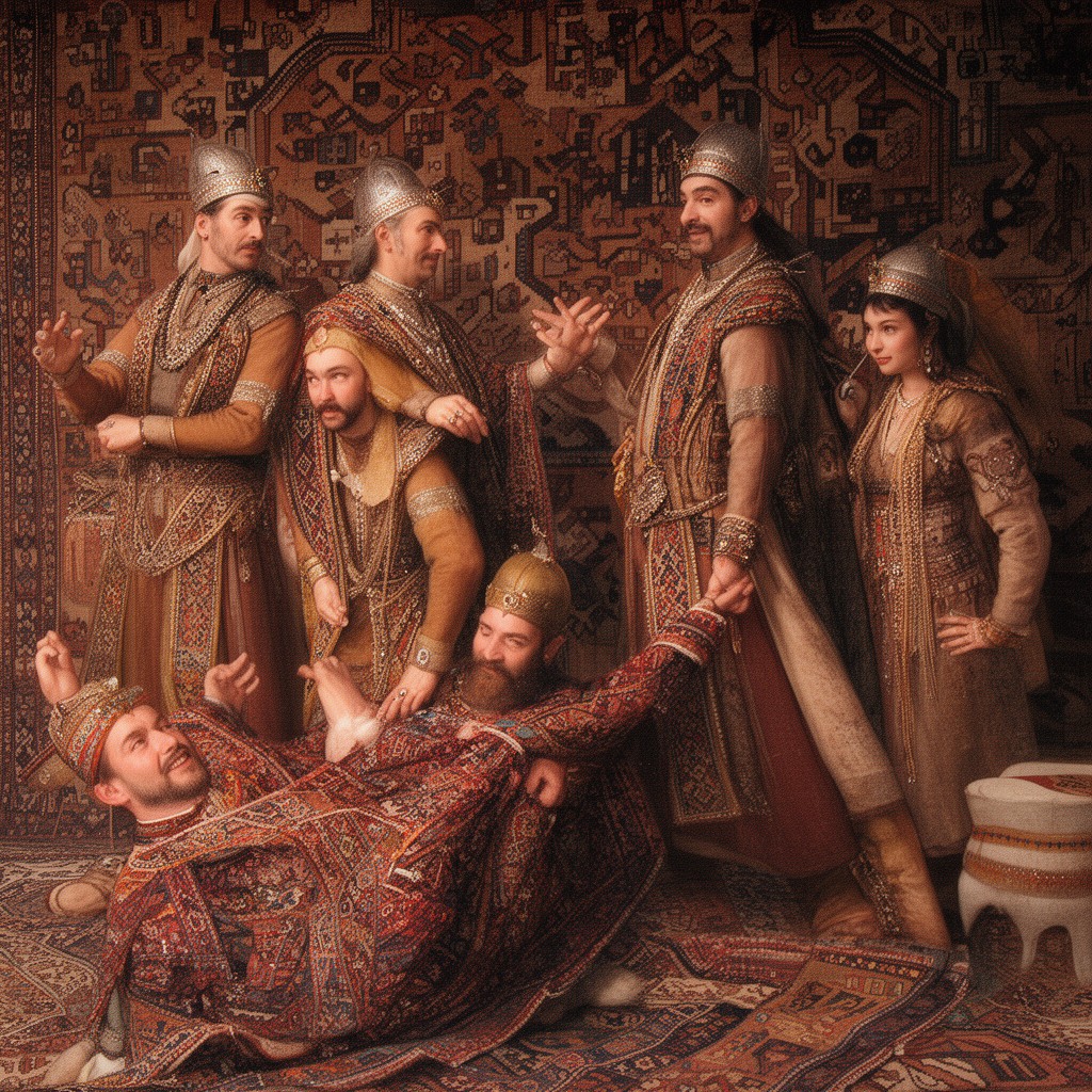 AI-generated illustration of Persians