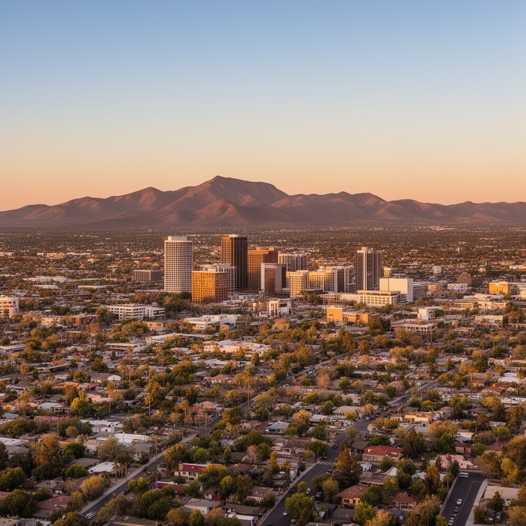 AI-generated illustration of Tucson