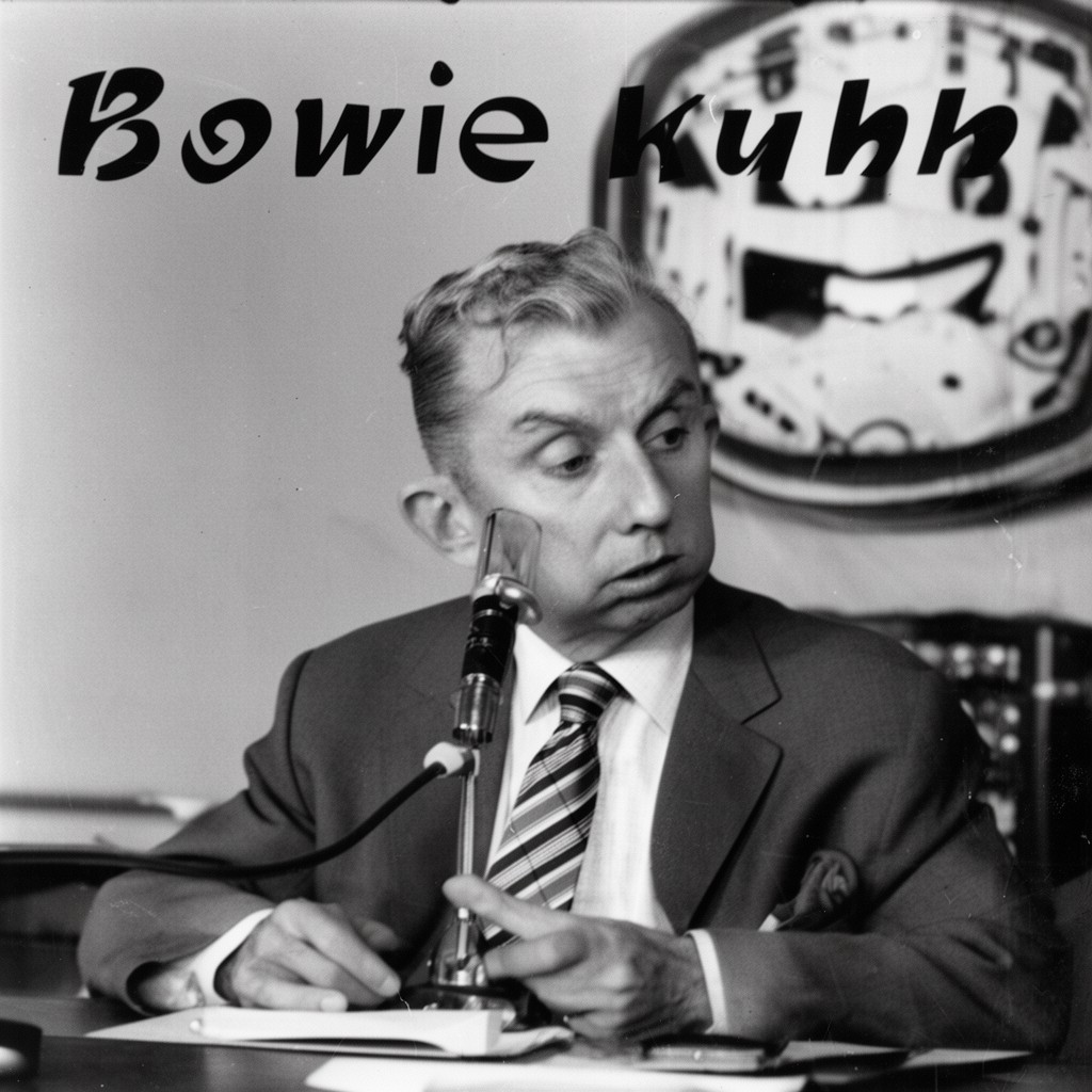 AI-generated illustration of Bowie Kuhn