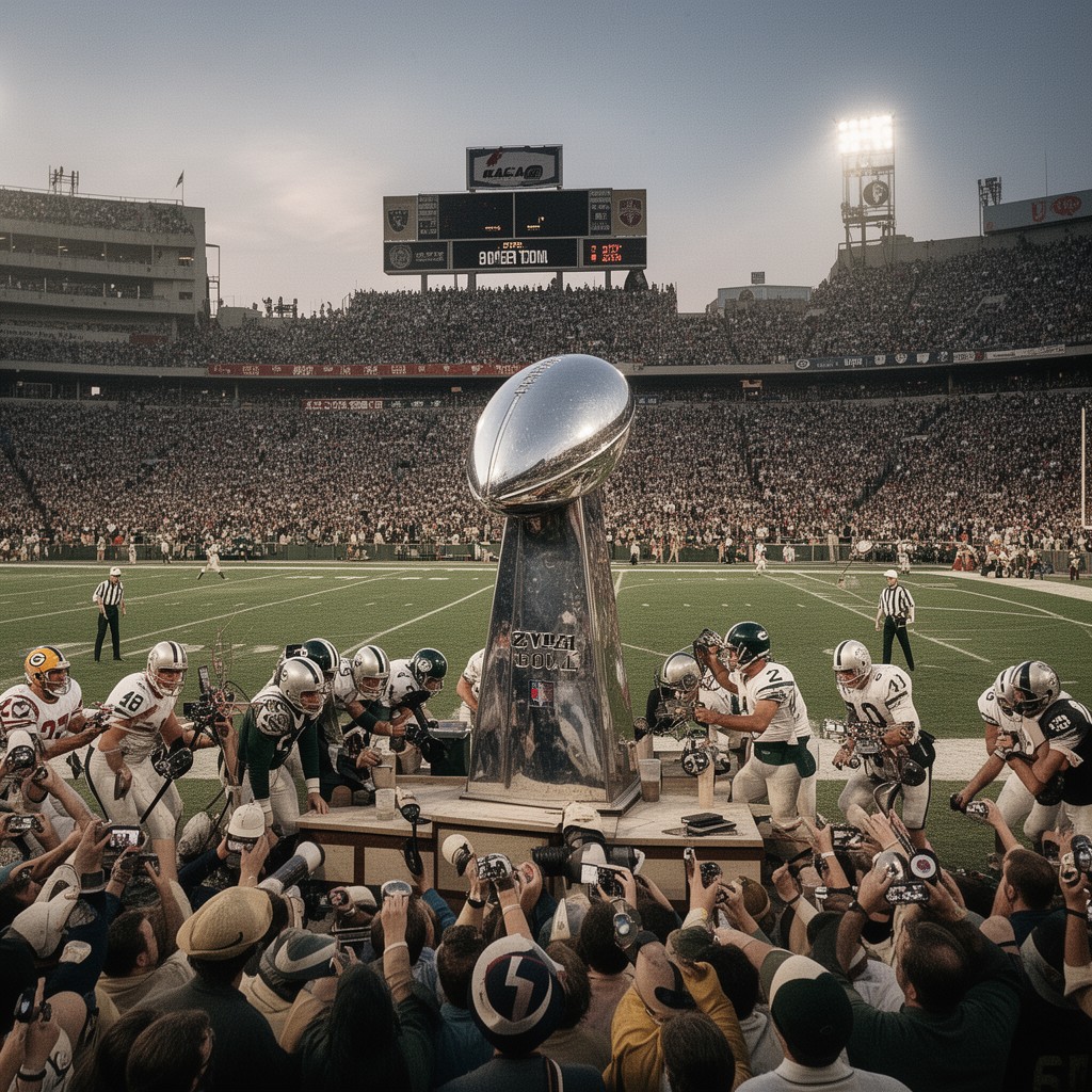 AI-generated illustration of Super Bowl II