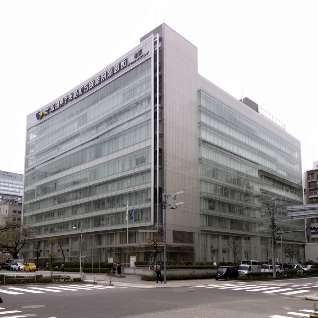 AI-generated illustration of Osaka District Public Prosecutors Office