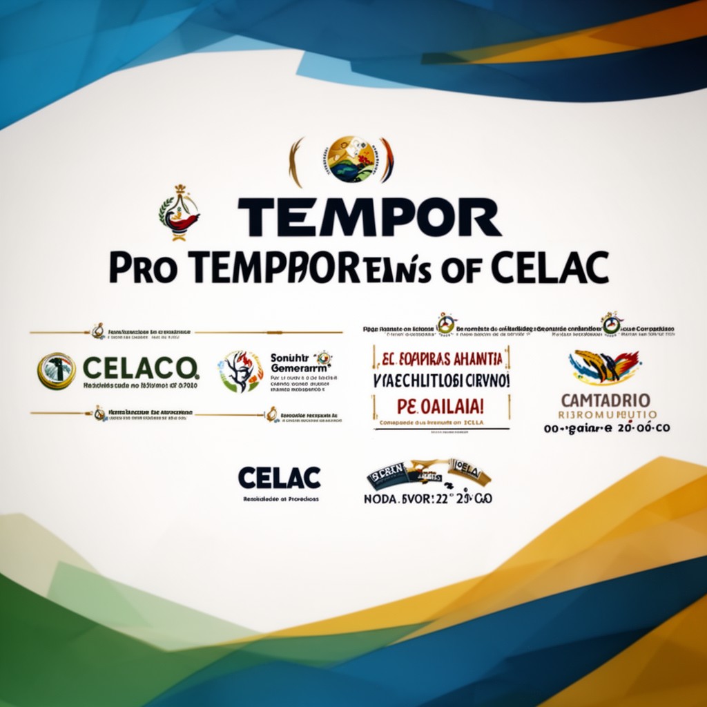 AI-generated illustration of Pro Tempore Presidency of CELAC