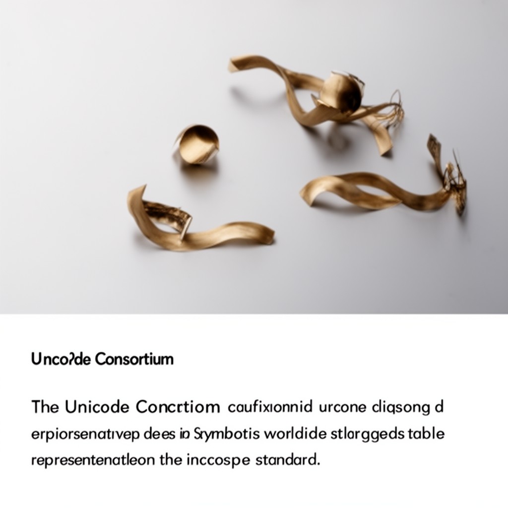 AI-generated illustration of Unicode Consortium