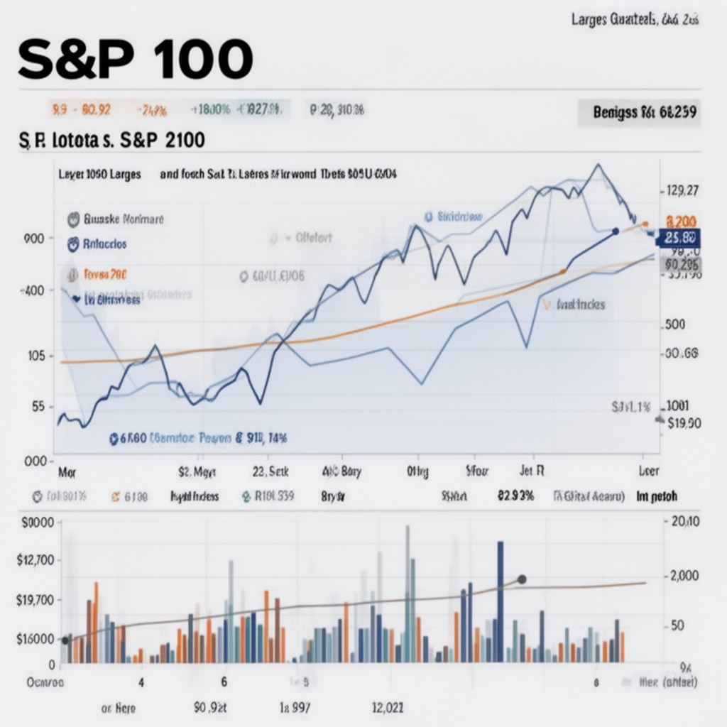 AI-generated illustration of S&P 100