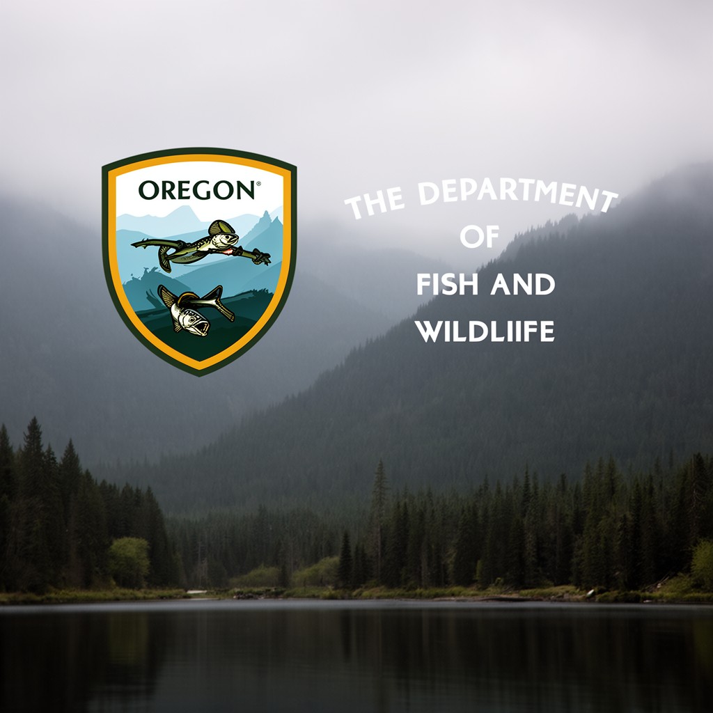 AI-generated illustration of Oregon Department of Fish and Wildlife