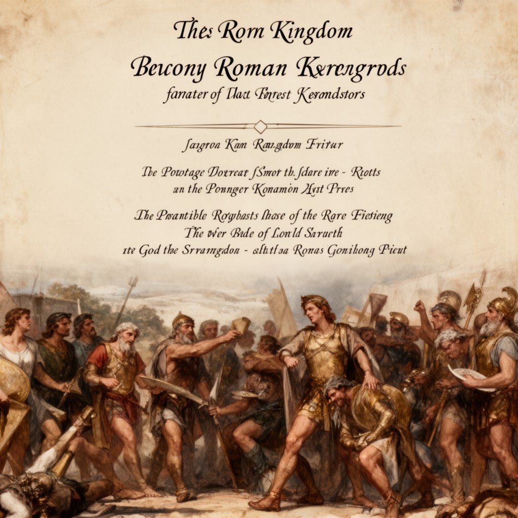 AI-generated illustration of Roman Kingdom