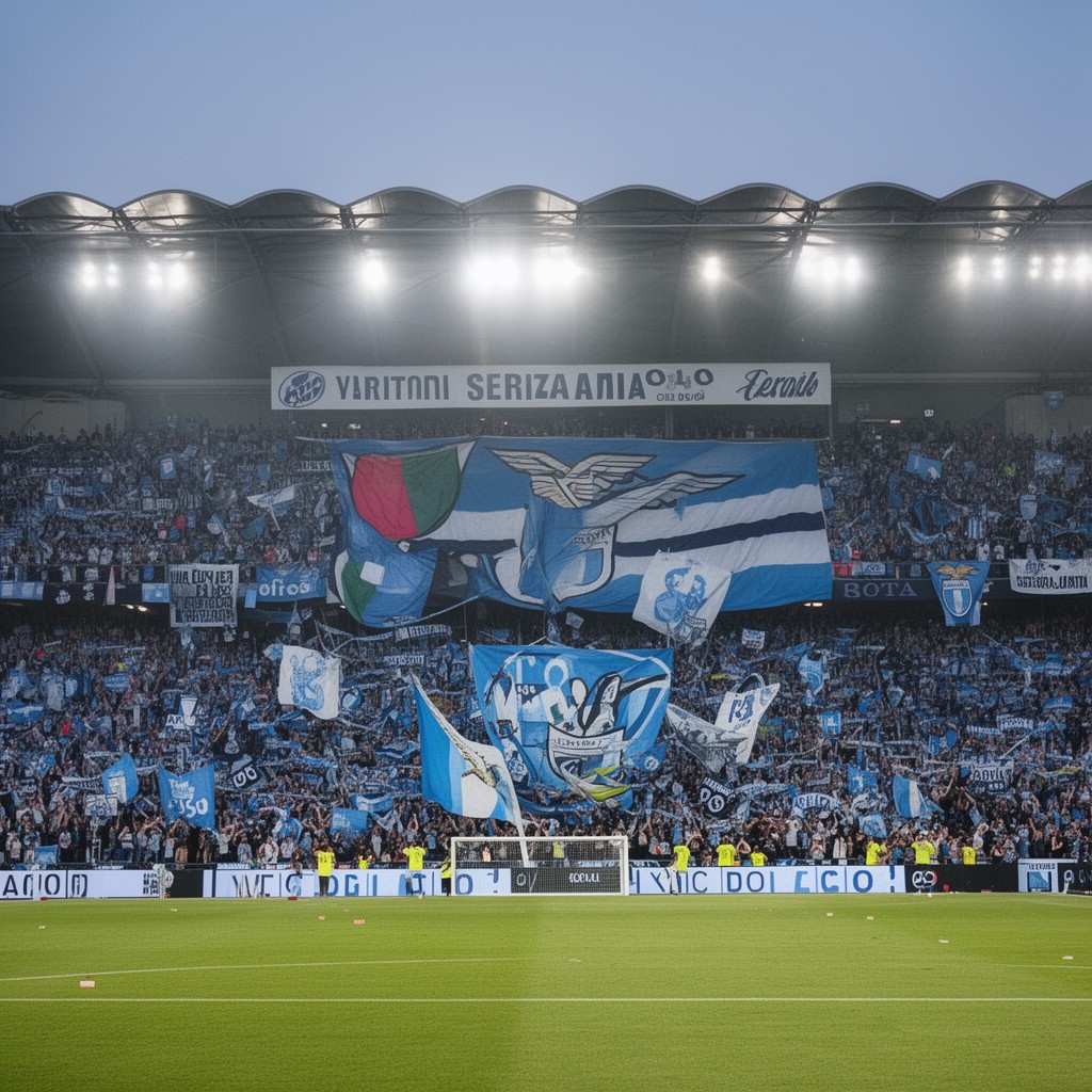AI-generated illustration of S.S. Lazio