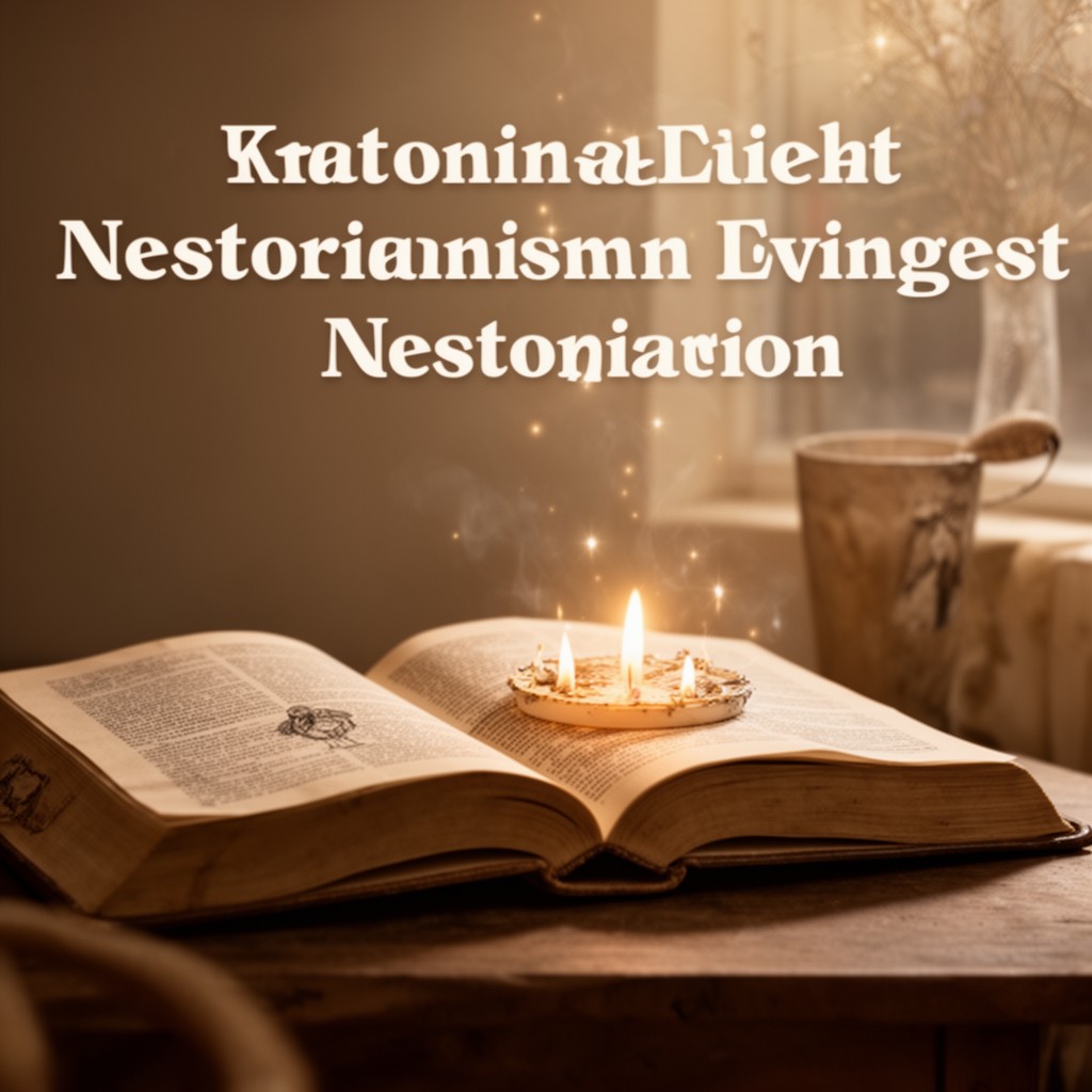 AI-generated illustration of Nestorianism
