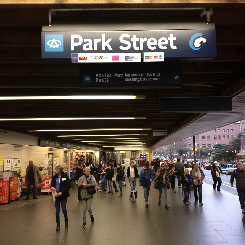 AI-generated illustration of Park Street