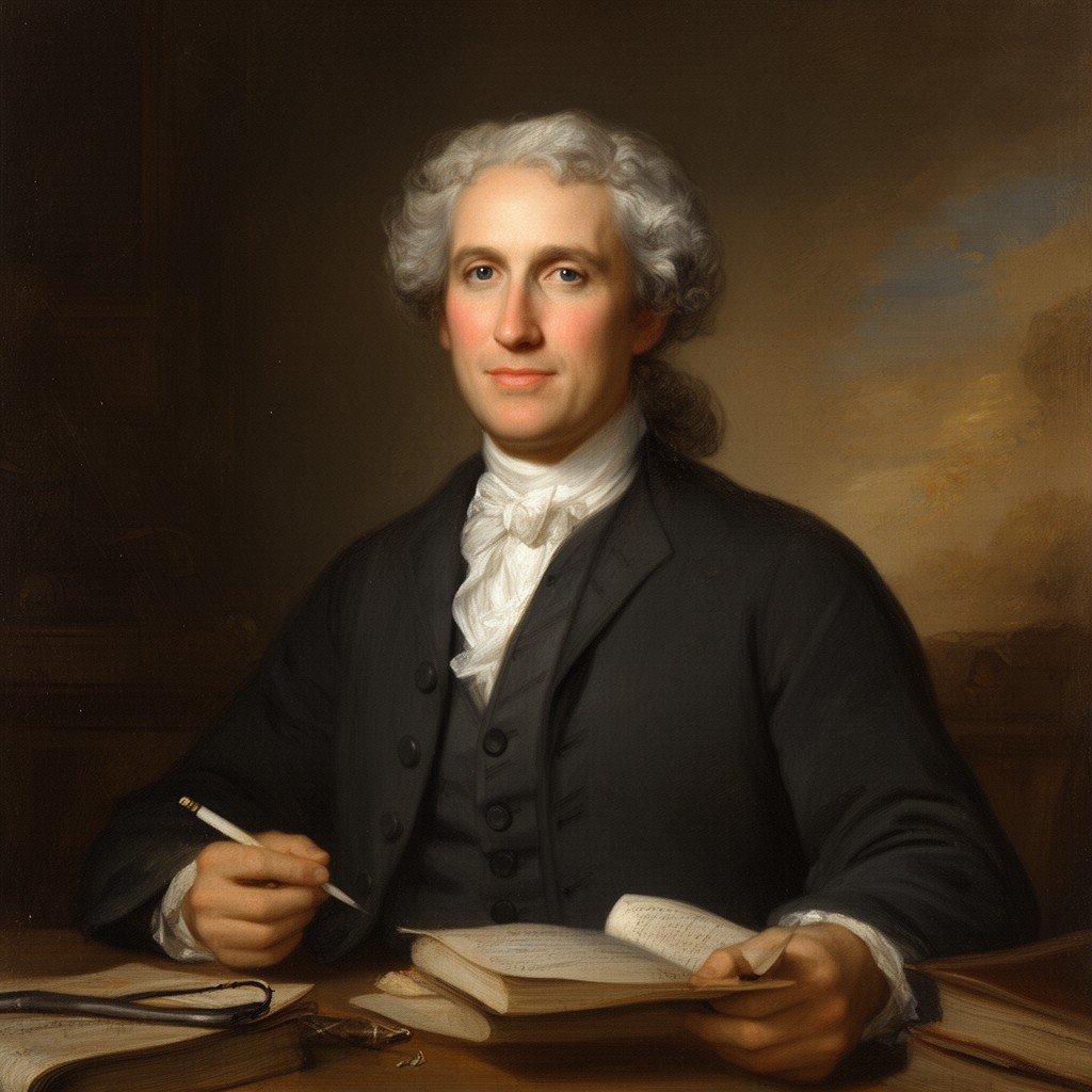 AI-generated illustration of Joseph Galloway