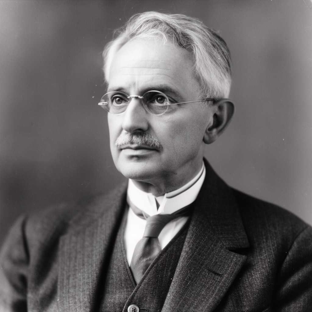 AI-generated illustration of Hans Mayer